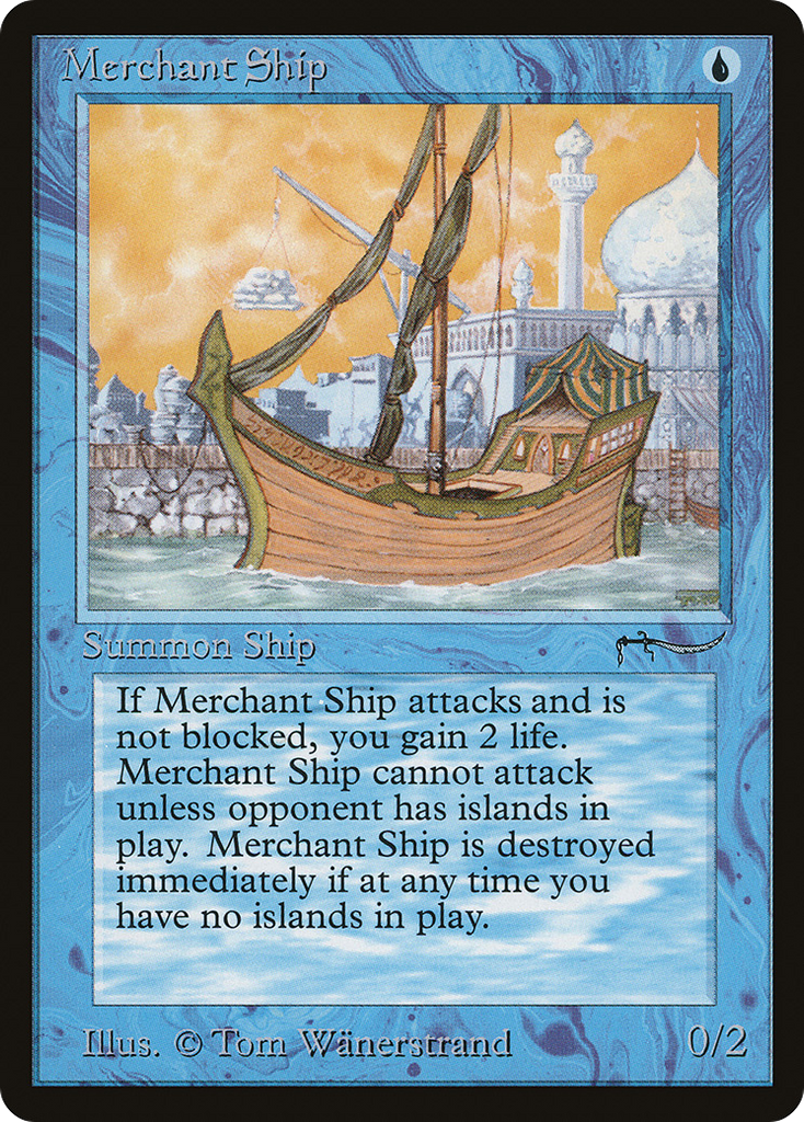 Magic: The Gathering - Merchant Ship - Arabian Nights