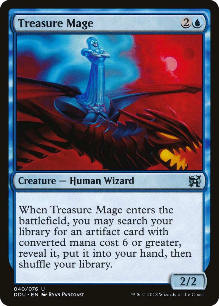 Magic: The Gathering - Treasure Mage - Duel Decks: Elves vs. Inventors