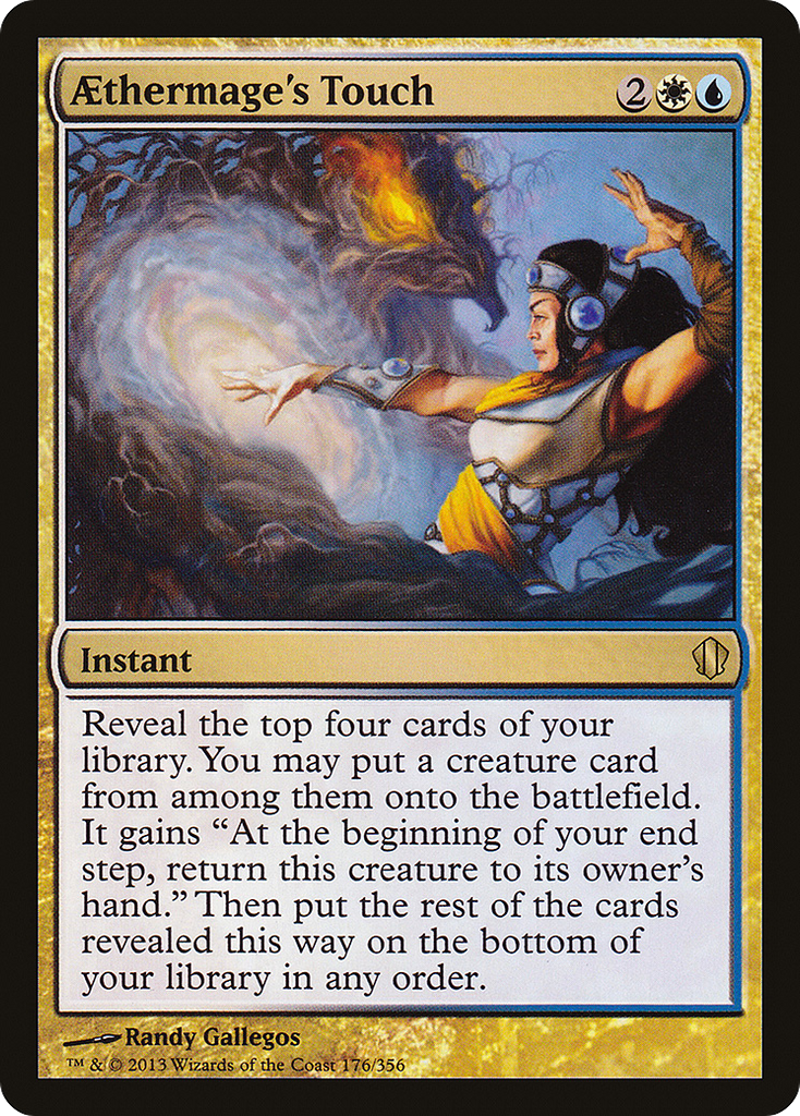 Magic: The Gathering - Aethermage's Touch - Commander 2013