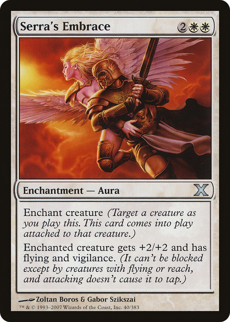 Magic: The Gathering - Serra's Embrace - Tenth Edition