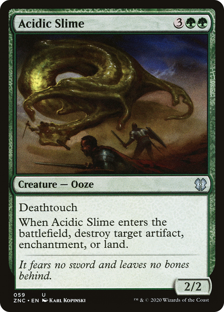 Magic: The Gathering - Acidic Slime - Zendikar Rising Commander