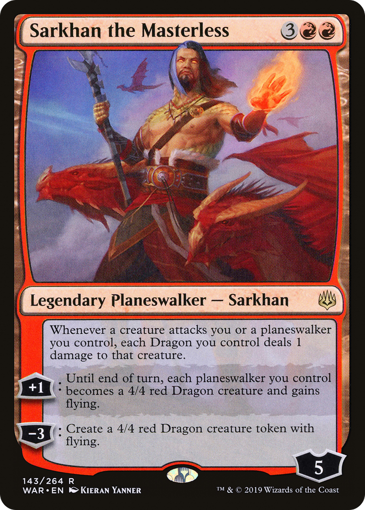 Magic: The Gathering - Sarkhan the Masterless - War of the Spark