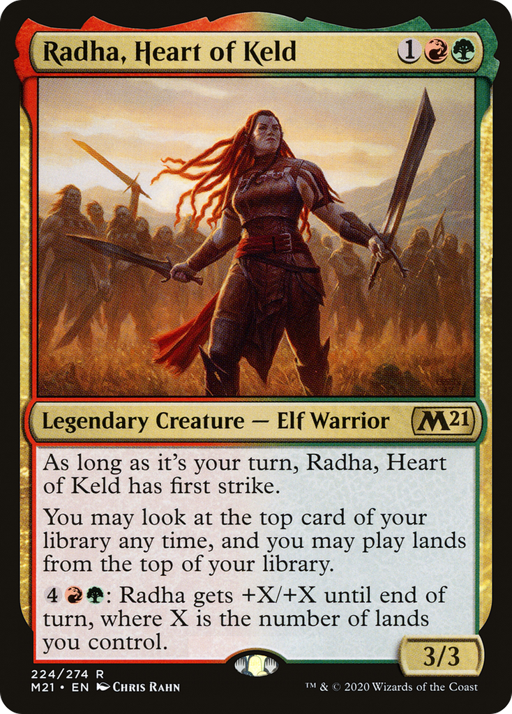 Magic: The Gathering - Radha, Heart of Keld - Core Set 2021