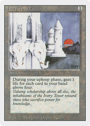 Magic: The Gathering - Ivory Tower - Revised Edition