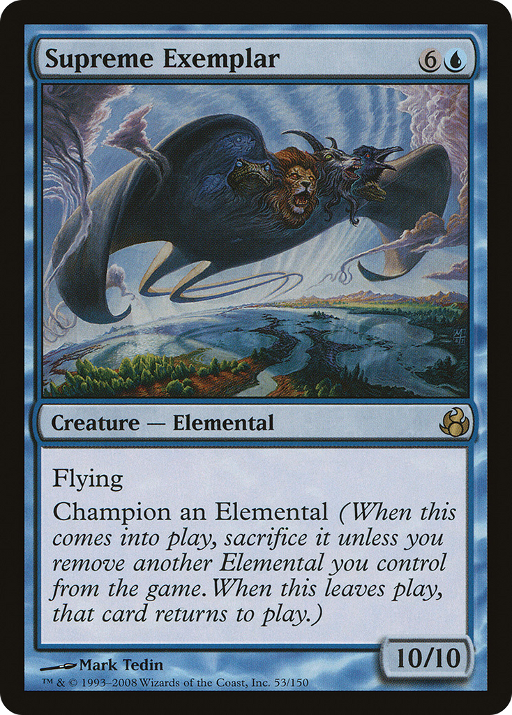 Magic: The Gathering - Supreme Exemplar - Morningtide