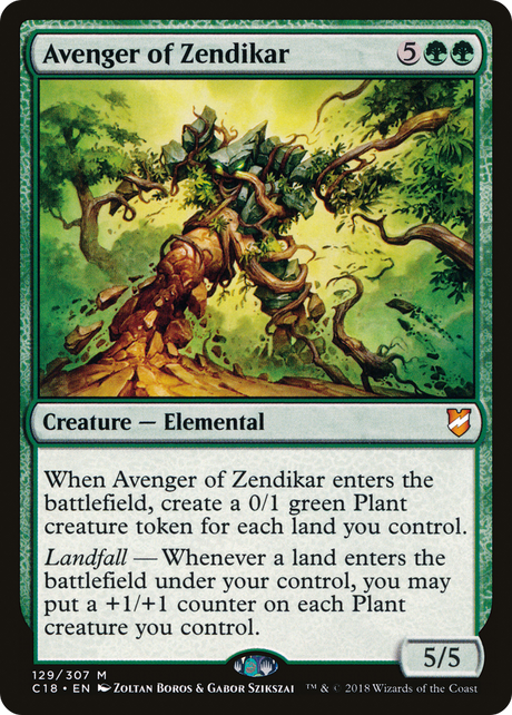 Magic: The Gathering - Avenger of Zendikar - Commander 2018