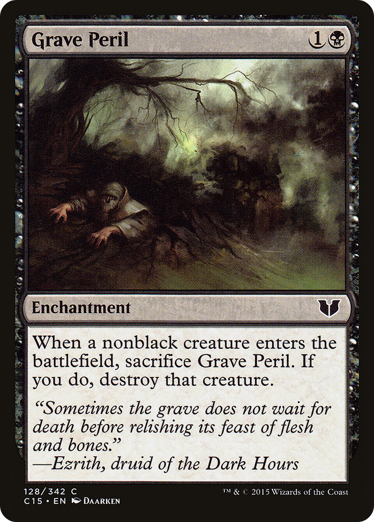 Magic: The Gathering - Grave Peril - Commander 2015