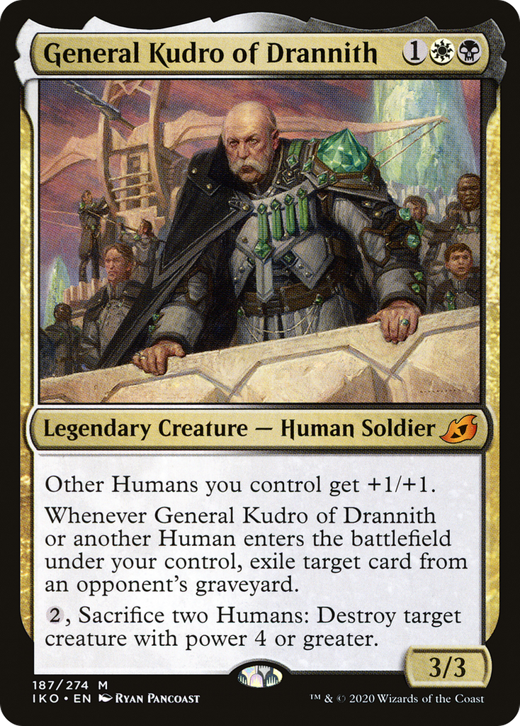 Magic: The Gathering - General Kudro of Drannith - Ikoria: Lair of Behemoths