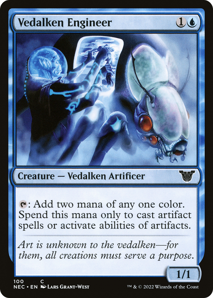 Magic: The Gathering - Vedalken Engineer - Neon Dynasty Commander