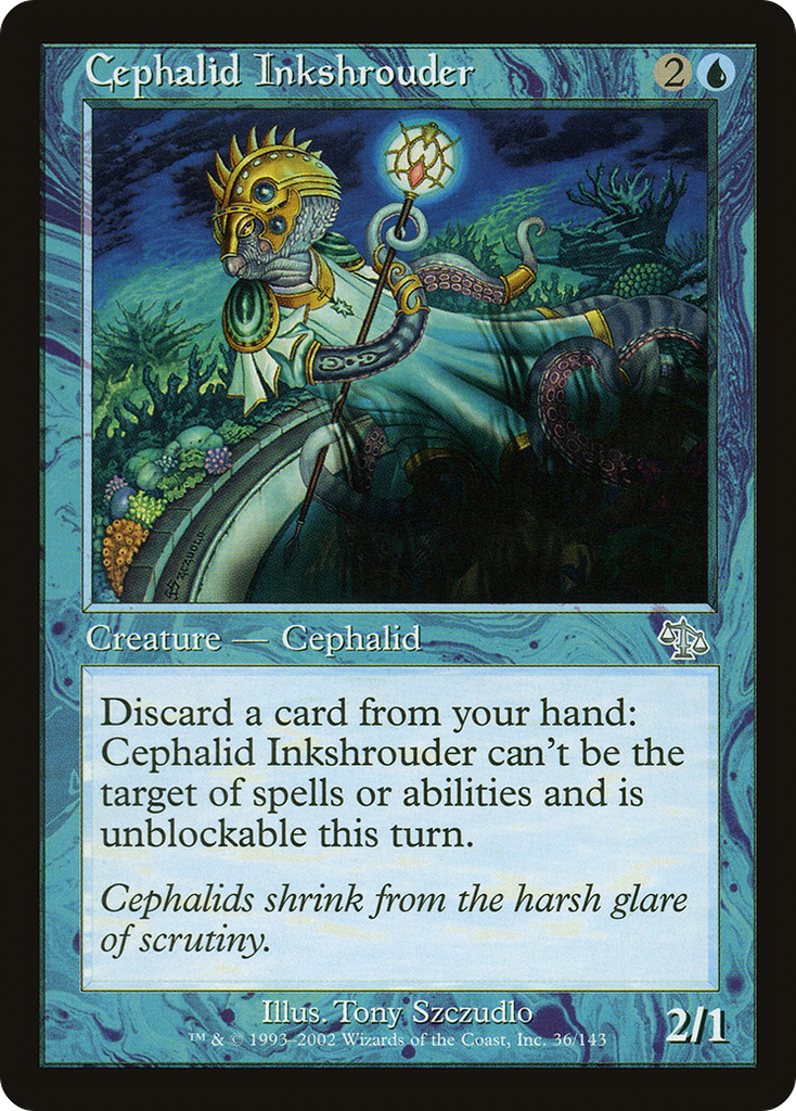 Magic: The Gathering - Cephalid Inkshrouder - Judgment