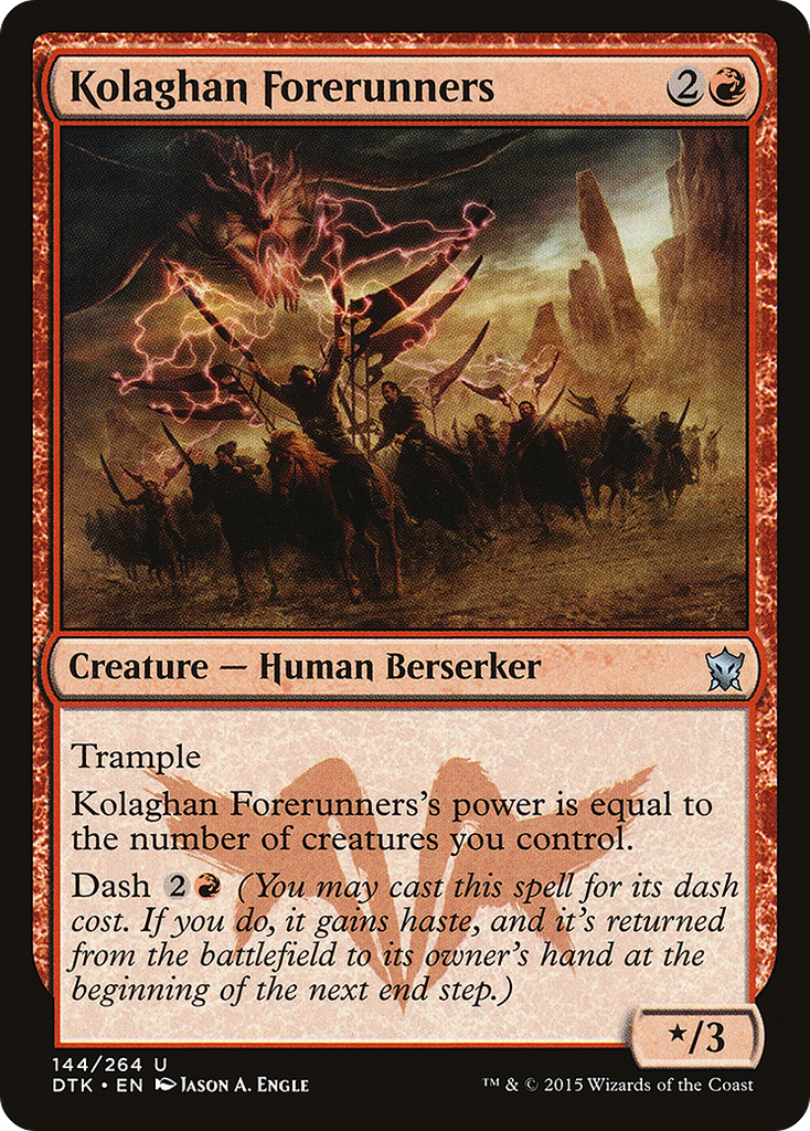 Magic: The Gathering - Kolaghan Forerunners - Dragons of Tarkir