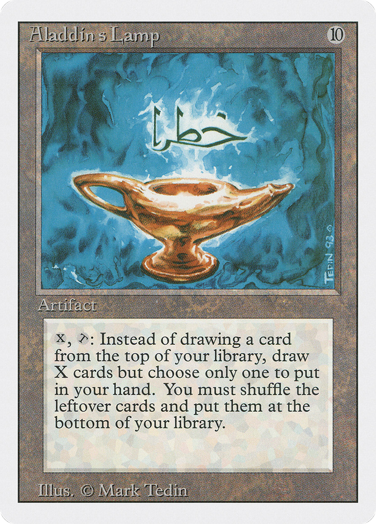 Magic: The Gathering - Aladdin's Lamp - Revised Edition