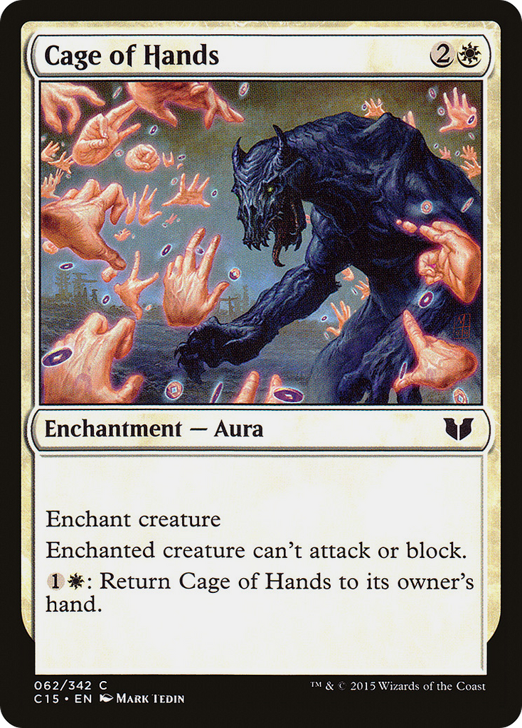 Magic: The Gathering - Cage of Hands - Commander 2015