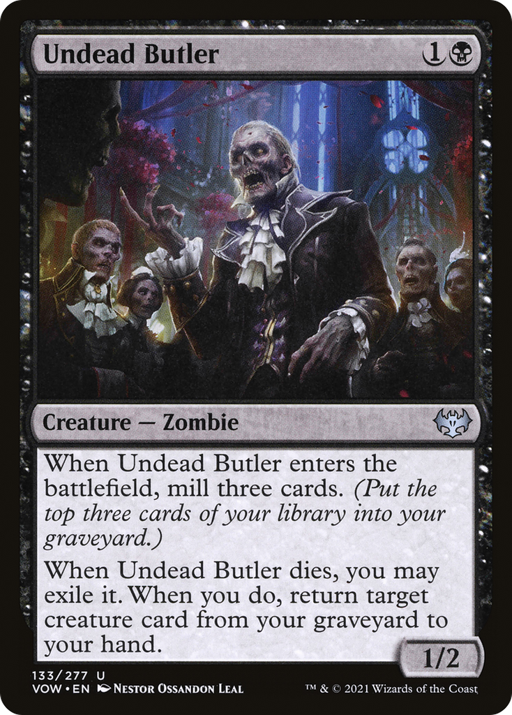 Magic: The Gathering - Undead Butler - Innistrad: Crimson Vow