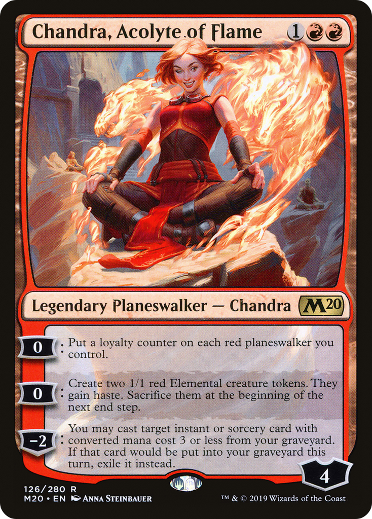 Magic: The Gathering - Chandra, Acolyte of Flame - Core Set 2020