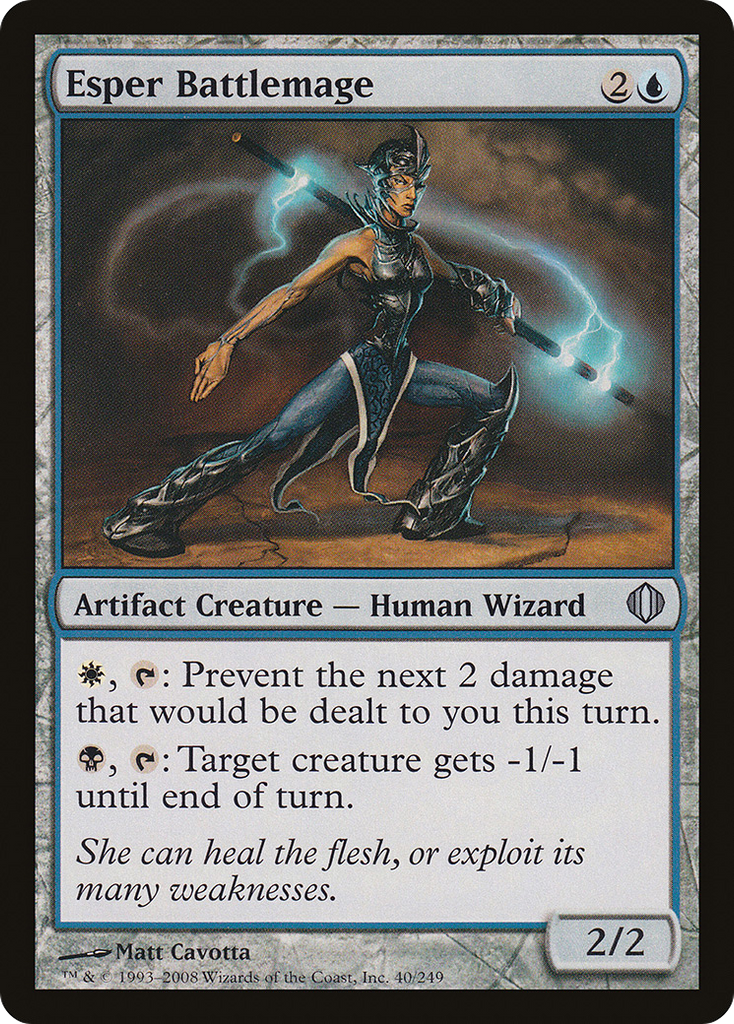 Magic: The Gathering - Esper Battlemage - Shards of Alara