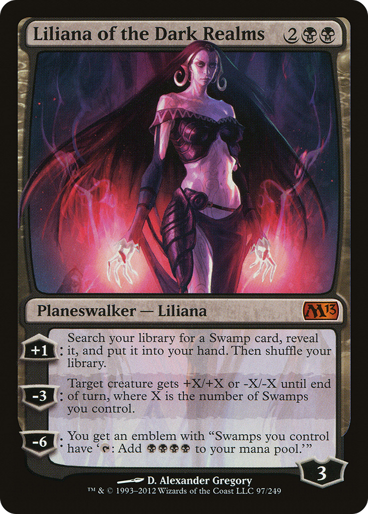 Magic: The Gathering - Liliana of the Dark Realms - Magic 2013