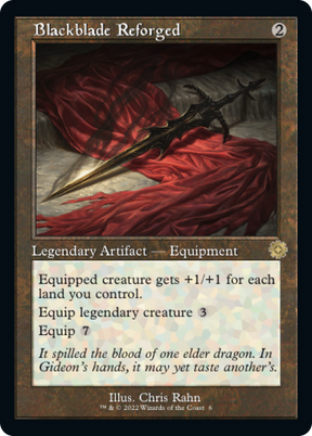Magic: The Gathering - Blackblade Reforged - The Brothers' War Retro Artifacts