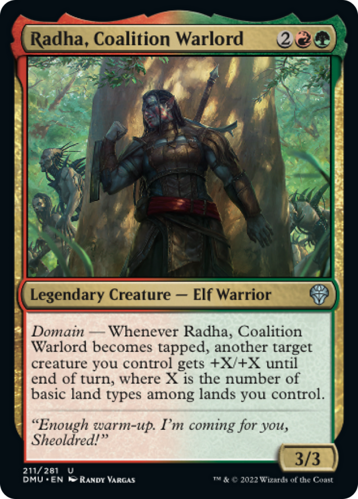 Magic: The Gathering - Radha, Coalition Warlord - Dominaria United