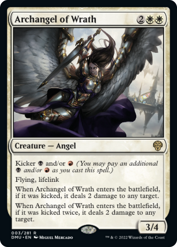 Magic: The Gathering - Archangel of Wrath - Dominaria United