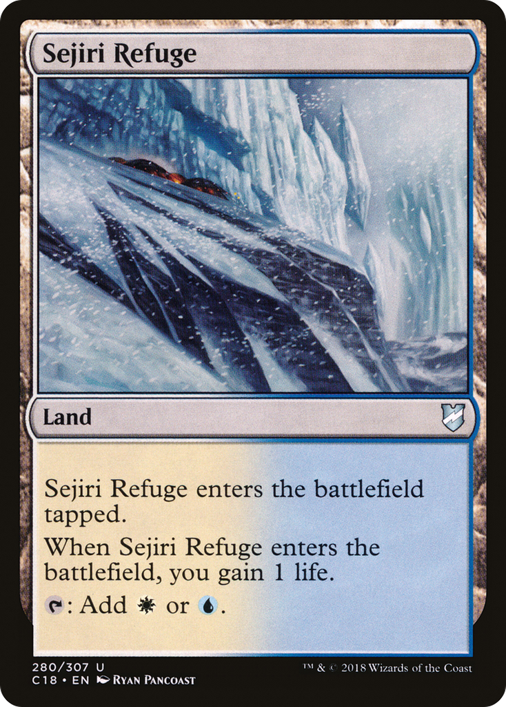 Magic: The Gathering - Sejiri Refuge - Commander 2018