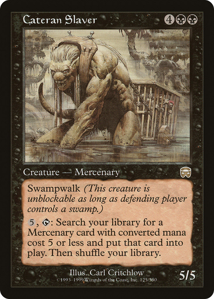 Magic: The Gathering - Cateran Slaver - Mercadian Masques