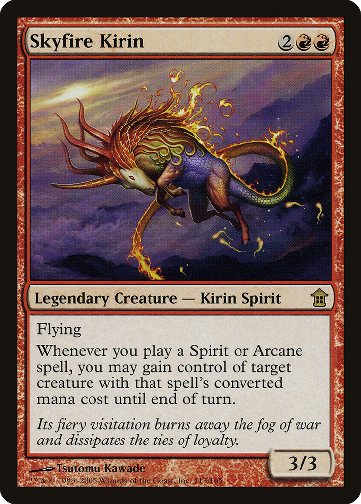 Magic: The Gathering - Skyfire Kirin - Saviors of Kamigawa