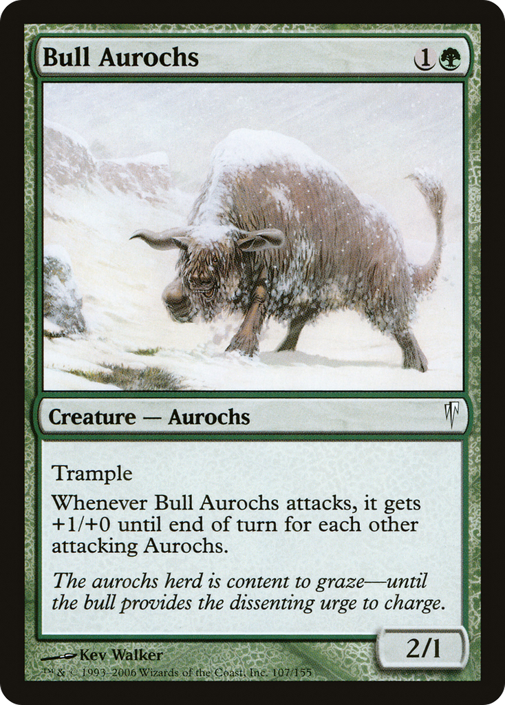 Magic: The Gathering - Bull Aurochs - Coldsnap