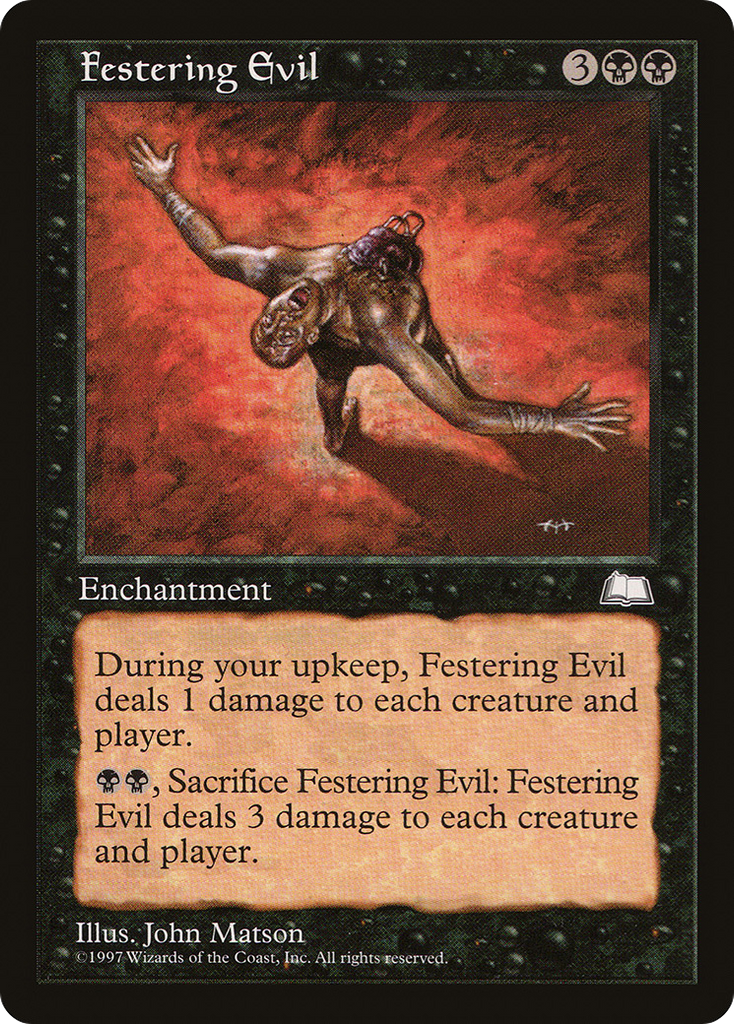 Magic: The Gathering - Festering Evil - Weatherlight