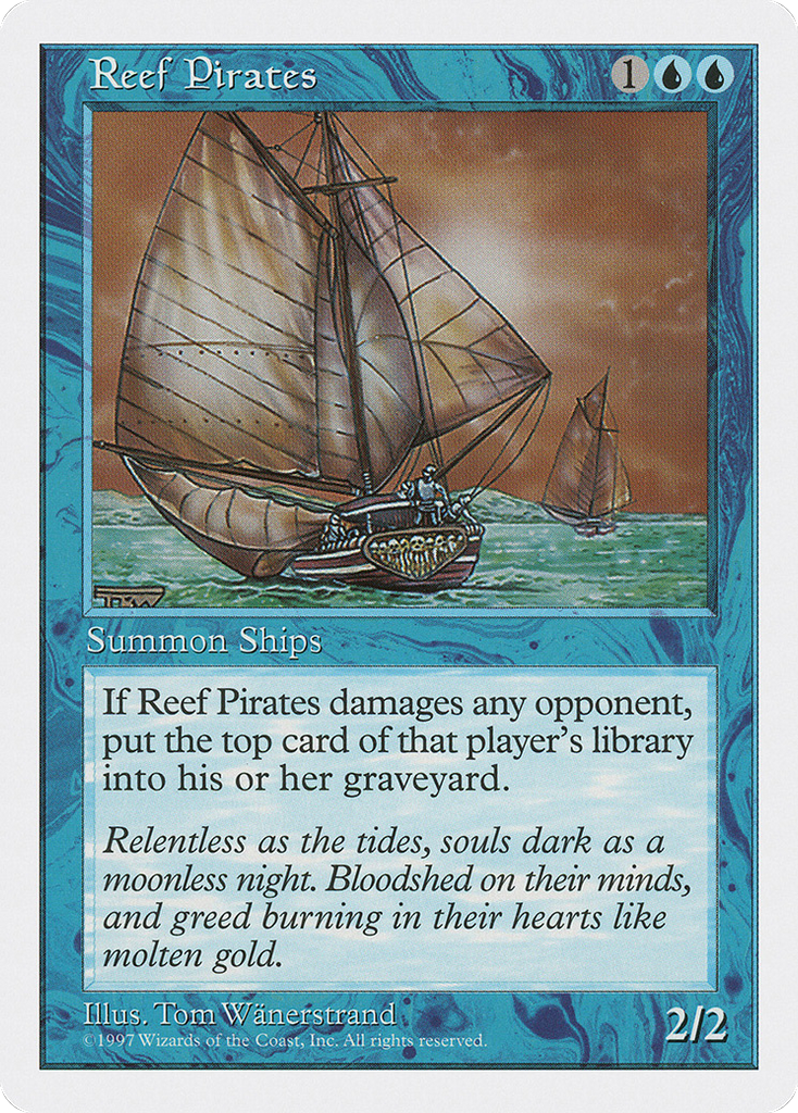 Magic: The Gathering - Reef Pirates - Fifth Edition