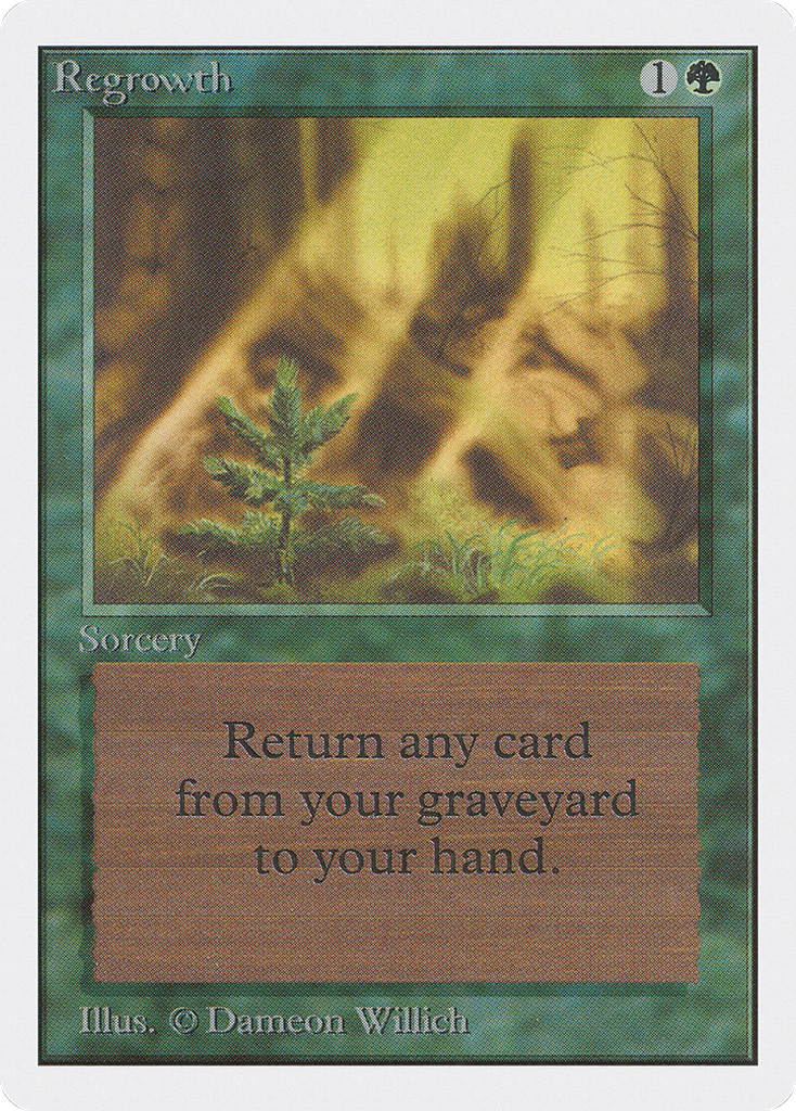 Magic: The Gathering - Regrowth - Unlimited Edition