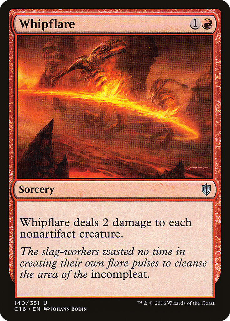 Magic: The Gathering - Whipflare - Commander 2016