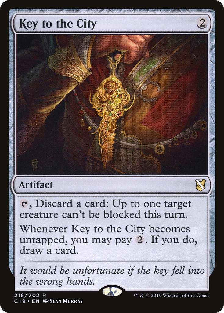 Magic: The Gathering - Key to the City - Commander 2019