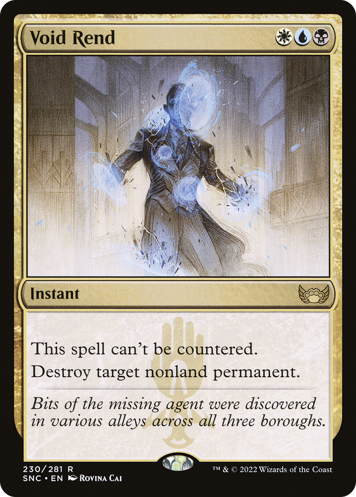 Magic: The Gathering - Void Rend Foil - Streets of New Capenna