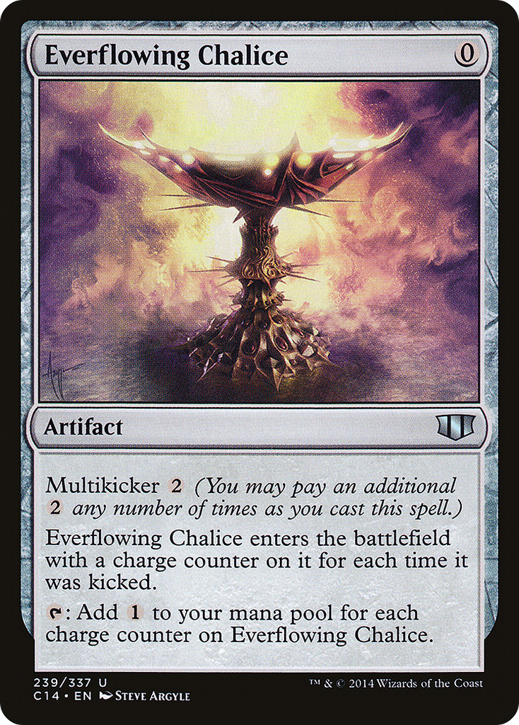 Magic: The Gathering - Everflowing Chalice - Commander 2014