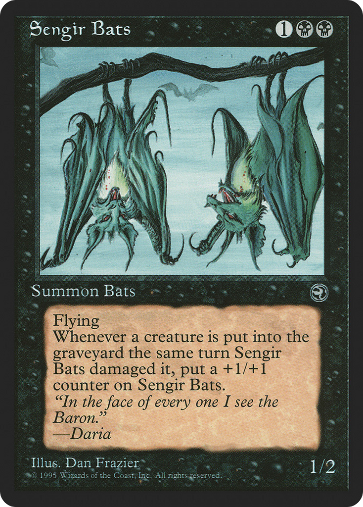 Magic: The Gathering - Sengir Bats - Homelands