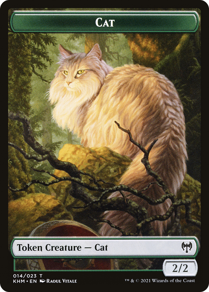 Magic: The Gathering - Cat Token - Kaldheim Tokens