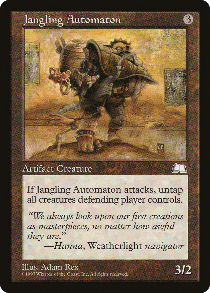 Magic: The Gathering - Jangling Automaton - Weatherlight