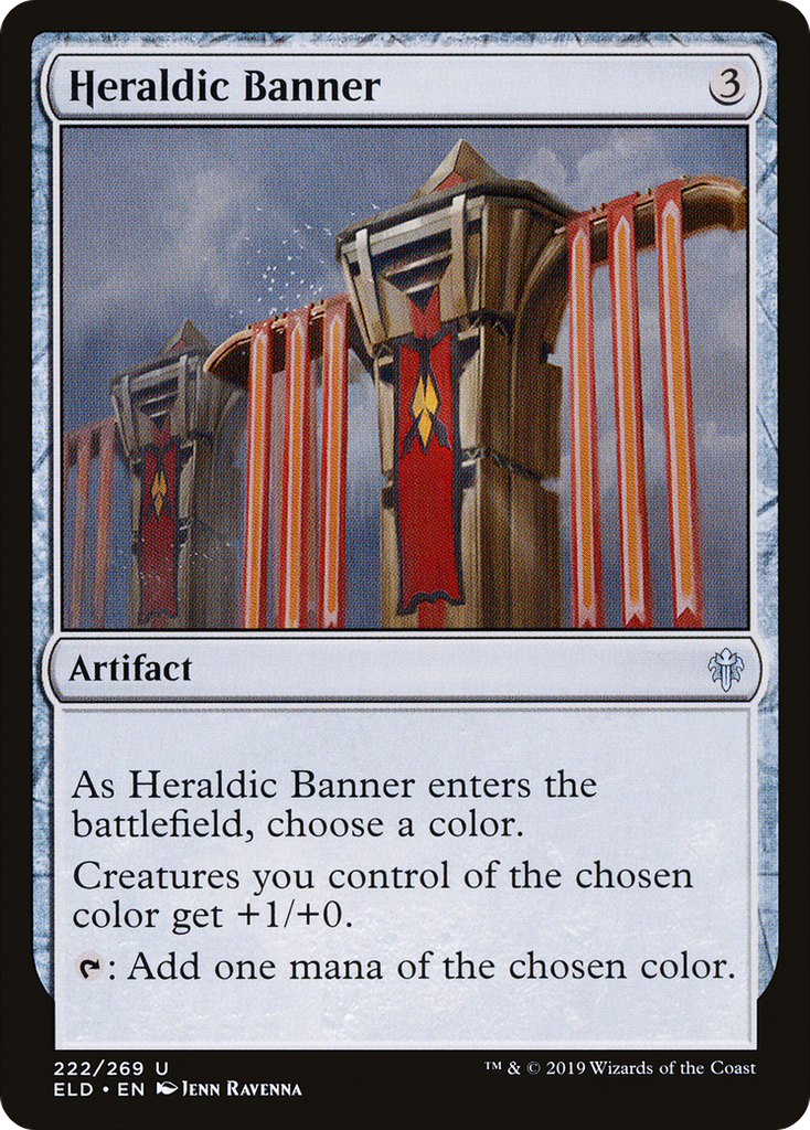 Magic: The Gathering - Heraldic Banner - Throne of Eldraine