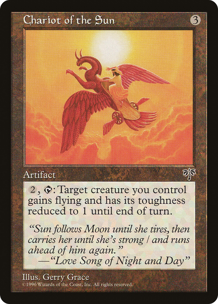 Magic: The Gathering - Chariot of the Sun - Mirage