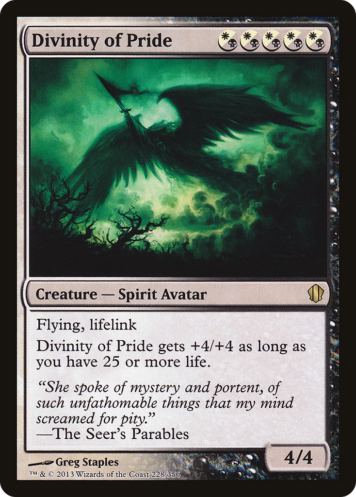 Magic: The Gathering - Divinity of Pride - Commander 2013