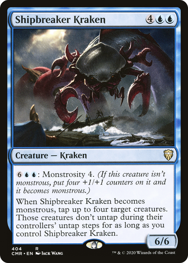 Magic: The Gathering - Shipbreaker Kraken - Commander Legends