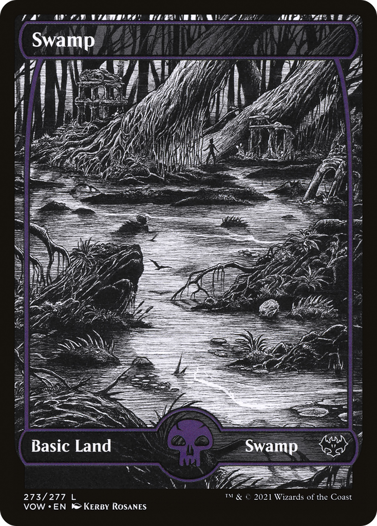 Magic: The Gathering - Swamp - Innistrad: Crimson Vow