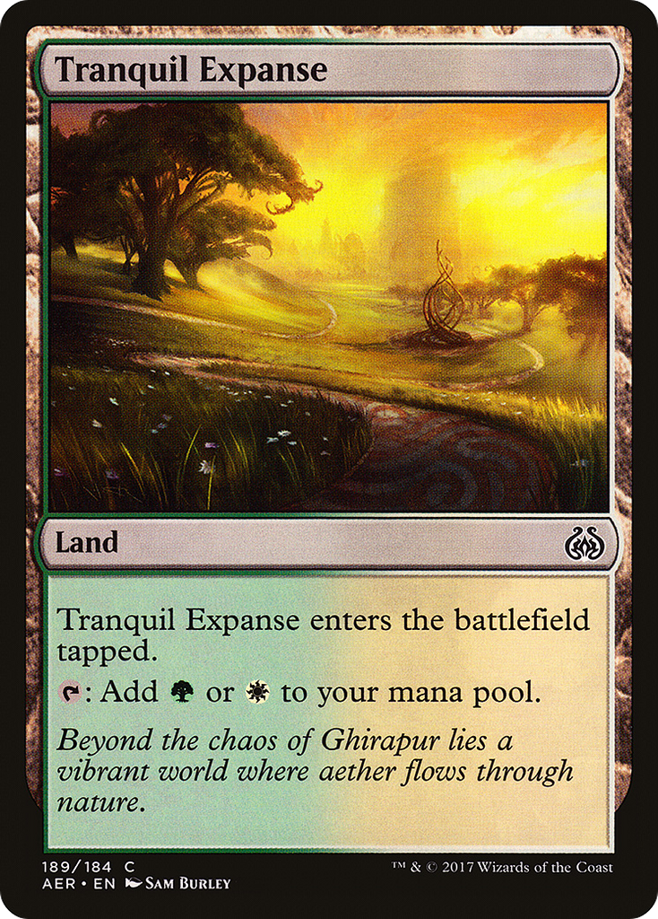 Magic: The Gathering - Tranquil Expanse - Aether Revolt