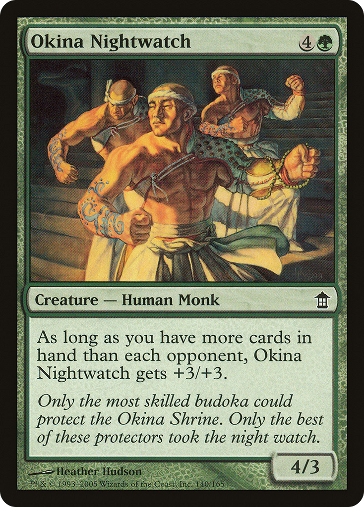 Magic: The Gathering - Okina Nightwatch - Saviors of Kamigawa