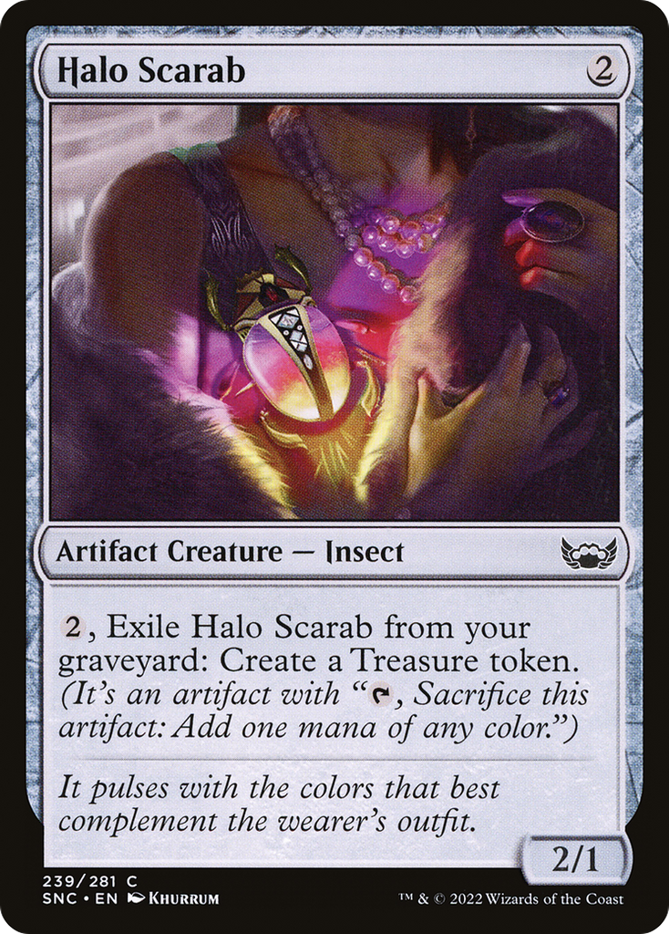 Magic: The Gathering - Halo Scarab - Streets of New Capenna