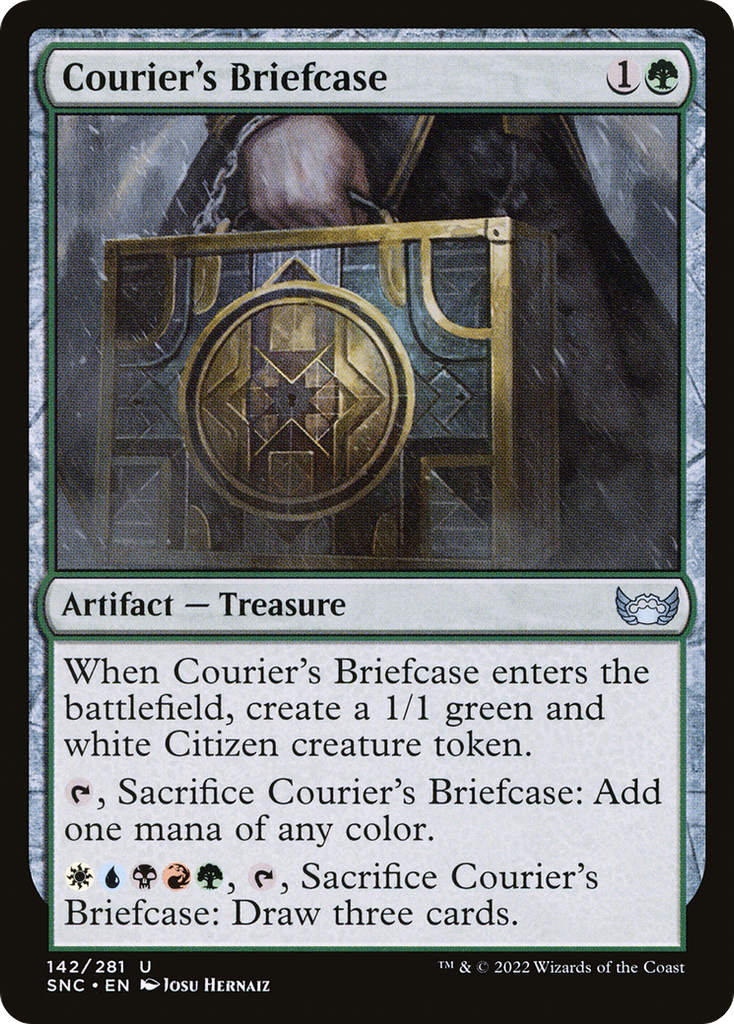 Magic: The Gathering - Courier's Briefcase Foil - Streets of New Capenna