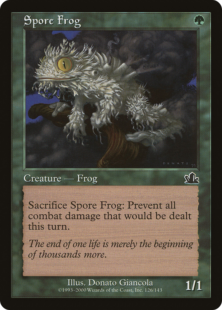 Magic: The Gathering - Spore Frog - Prophecy