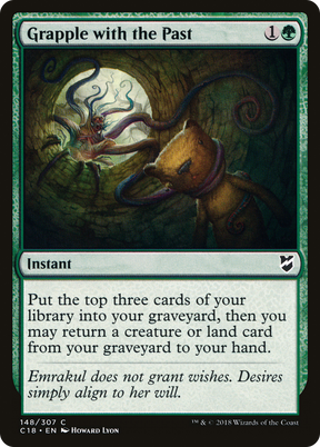 Magic: The Gathering - Grapple with the Past - Commander 2018