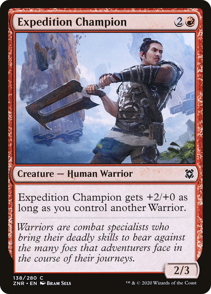 Magic: The Gathering - Expedition Champion Foil - Zendikar Rising